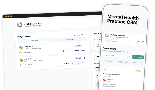 Mental Health Practice CRM